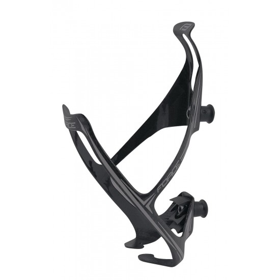 Suport bidon Force Carbon 18 grame negru/gri