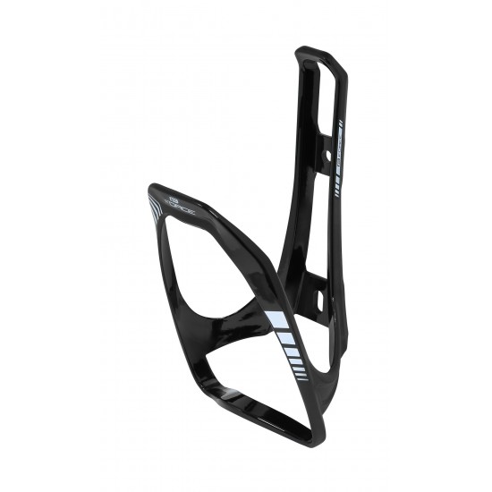 Suport bidon Force Limit plastic negru lucios