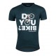 Tricou ciclism Force Bike, albastru, S Tricou ciclism Force Bike albastru S