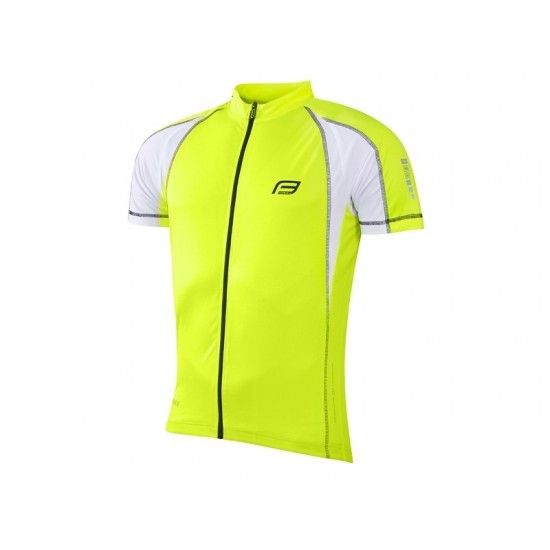 Tricou ciclism Force T10 fluo XS Tricou ciclism Force T10 fluo XS