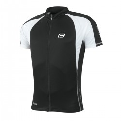 Tricou ciclism Force T10 negru/alb S Tricou ciclism Force T10 negru/alb S