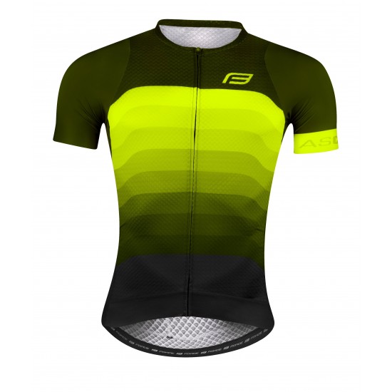 Tricou Force F Ascent Verde - Galben Fluo M Tricou Force F Ascent verde/fluo M