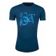 Tricou FORCE FLOW maneci scurte albastru XXXL Tricou FORCE FLOW maneci scurte albastru XXXL