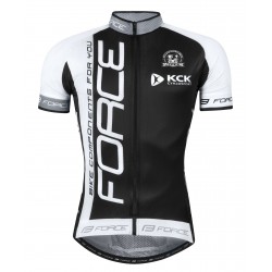 Tricou Force Team18 maneci scurte negru/alb S Tricou Force Team18 maneci scurte negru/alb S