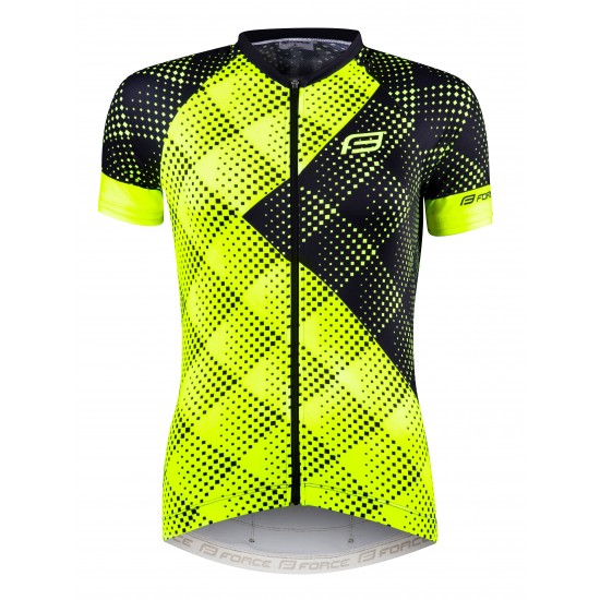 Tricou maneca scurta dama Force Vision fluo XS