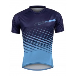 Tricou maneca scurta Force MTB Angle albastru XS