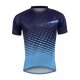 Tricou maneca scurta Force MTB Angle albastru XS