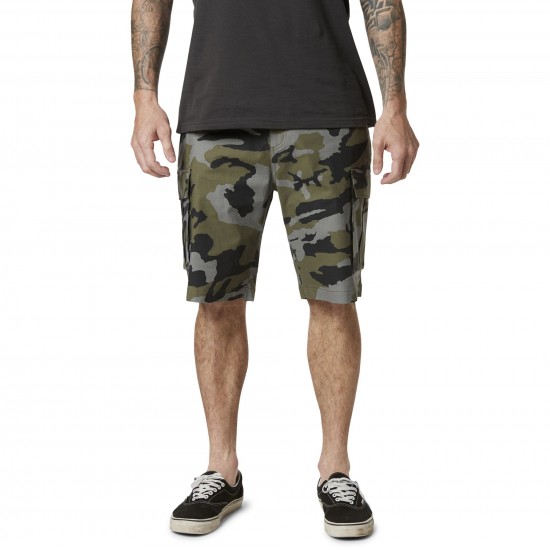 FOX SLAMBOZO CAMO SHORT 2.0 [GRN CAM]: Mărime - 33