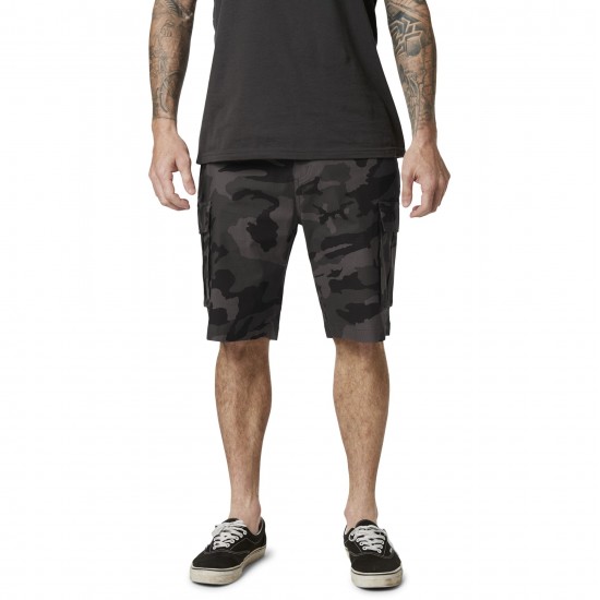 FOX SLAMBOZO CAMO SHORT 2.0 [BLK CAM]: Mărime - 33