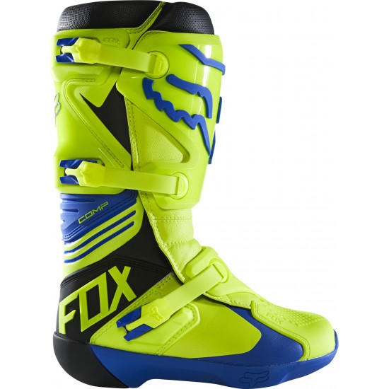 FOX COMP BOOT [YLW/BLU]: Mărime - 11