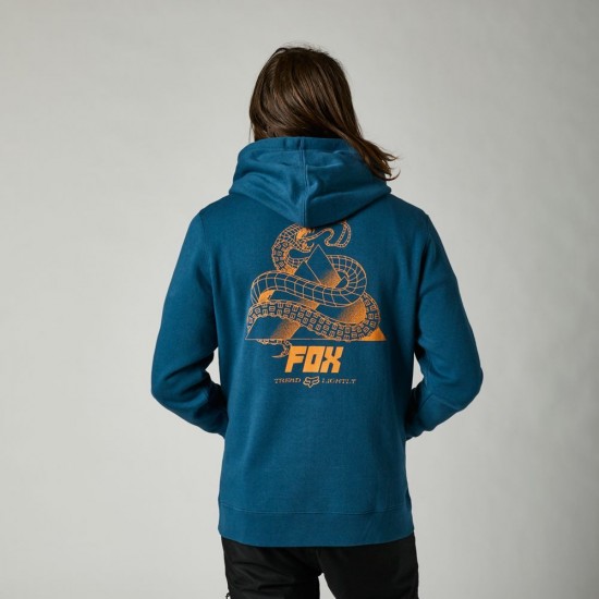 COILED PULLOVER FLEECE [DRK INDO]: Mărime - XL