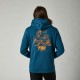 COILED PULLOVER FLEECE [DRK INDO]: Mărime - XL