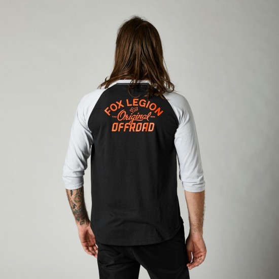 ORIGINAL SPEED 3/4 RAGLAN [BLK]: Mărime - L