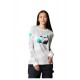 DETONATE LS TEE [WHT/GRY]: Mărime - L