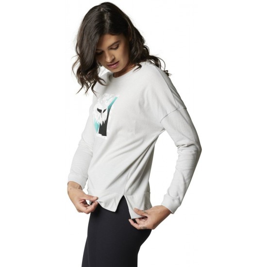 DETONATE LS KNIT TOP [LT GRY]: Mărime - L
