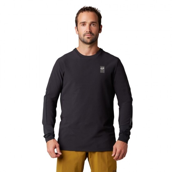 MTB DEFEND THERMAL JERSEY [BLK]: Mărime - XL