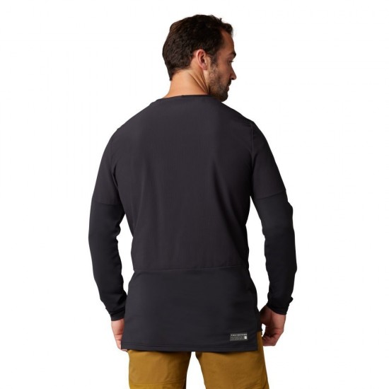 MTB DEFEND THERMAL JERSEY [BLK]: Mărime - XL