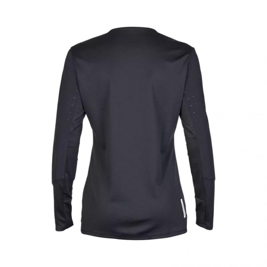 W DEFEND LS JERSEY [BLK]: Mărime - XL