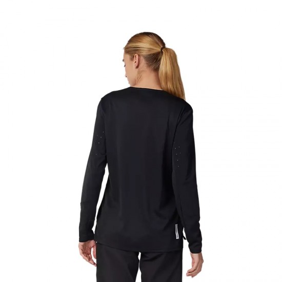 W DEFEND LS JERSEY [BLK]: Mărime - XL