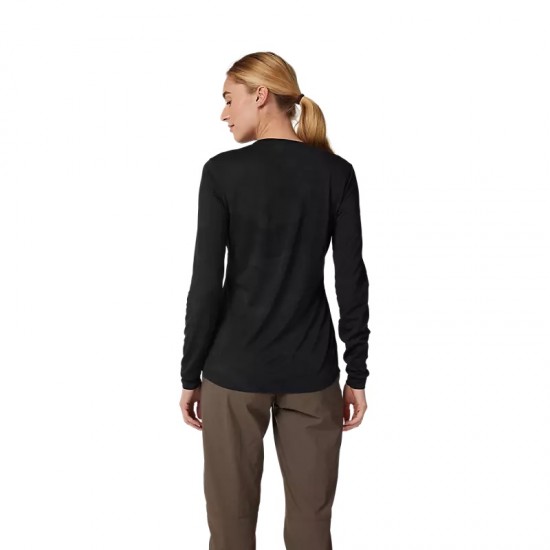 W RANGER TRU DRI LS JERSEY [BLK]: Mărime - M