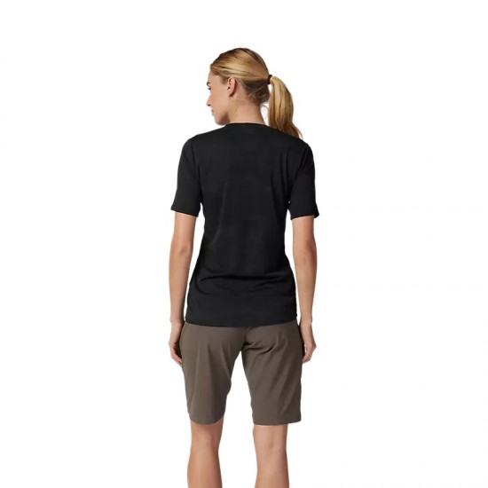 W RANGER TRU DRI SS JERSEY [BLK]: Mărime - L