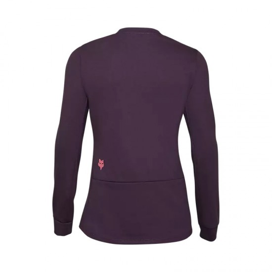 W RANGER DR MD LS JERSEY [DRK PUR]: Mărime - L