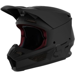 YTH V1 MATTE BLACK HELMET, ECE [MT BLK]: Mărime - YM