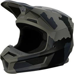 YOUTH V1 TREV HELMET, ECE [BLK CAM]: Mărime - YS