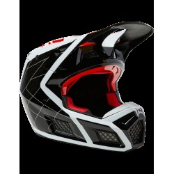 V3 RS CELZ HELMET, ECE [RD/BLK/WHT]: Mărime - M
