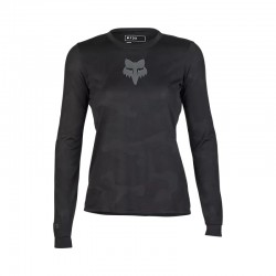 W RANGER TRU DRI LS JERSEY [BLK]: Mărime - L
