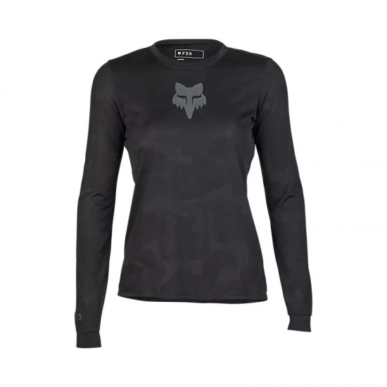 W RANGER TRU DRI LS JERSEY [BLK]: Mărime - M