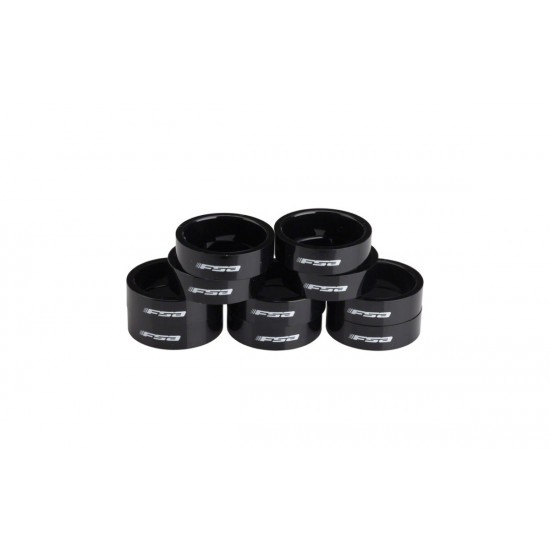 Distantier furca FSA 1 1/8 x 10mm Negru Distantier furca FSA AA HSSP Alloy - 1-1/8 x10mm black
