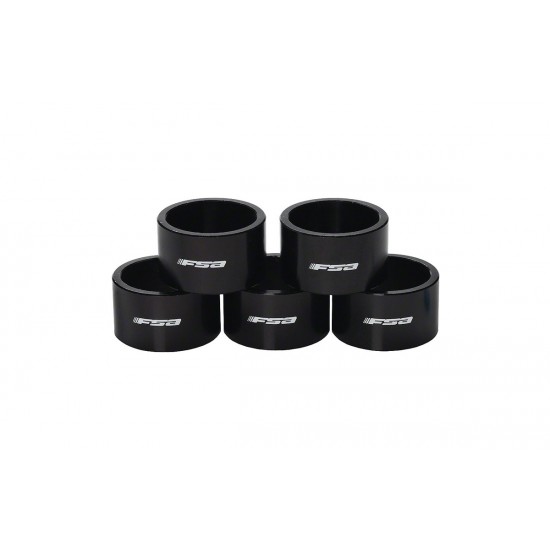 Distantier furca FSA 1 1/8" x 20mm Negru Distantier furca FSA 1 1/8 x 20mm Negru
