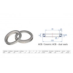Rulment cuvete FSA N.54 ACB 45x45 1 Rulment cuvete FSA N.54 ACB 45x45 1