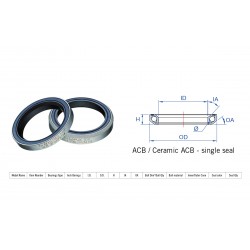 Rulment cuvete FSA Super Light ACB 36x45 1