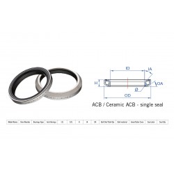 Rulment cuvete FSA Super Light ACB 36x45 1.5 Rulment cuvete FSA Super Light ACB 36x45 1.5