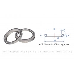Rulment cuvete FSA Super Light ACB 45x45 1 Rulment cuvete FSA Super Light ACB 45x45 1