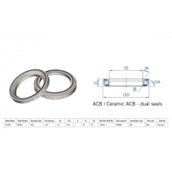 Rulment cuvete FSA TH-970E ACB 45x45 1 Rulment cuvete FSA TH-970E ACB 45x45 1