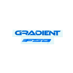 Sticker FSA HBSP Gradient Handlebar - Blue Sticker FSA HBSP Gradient Handlebar - Blue