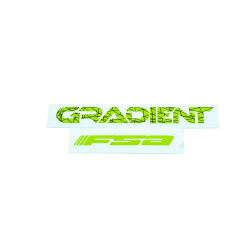 Sticker FSA HBSP Gradient Handlebar - Green Sticker FSA HBSP Gradient Handlebar - Green