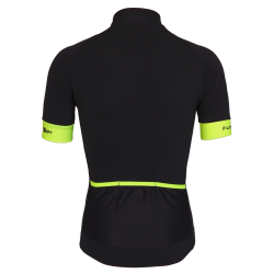 Tricou Ciclism FUNKIER Alanno Elite - Negru/Galben neon L
