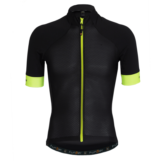 Tricou FUNKIER Alanno Elite barbati - Negru/Galben neon L Tricou FUNKIER Alanno Elite - Negru/Galben neon L