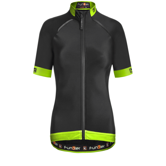 Tricou termic FUNKIER Bernalda Pro Aqua - Negru/Galben neon M