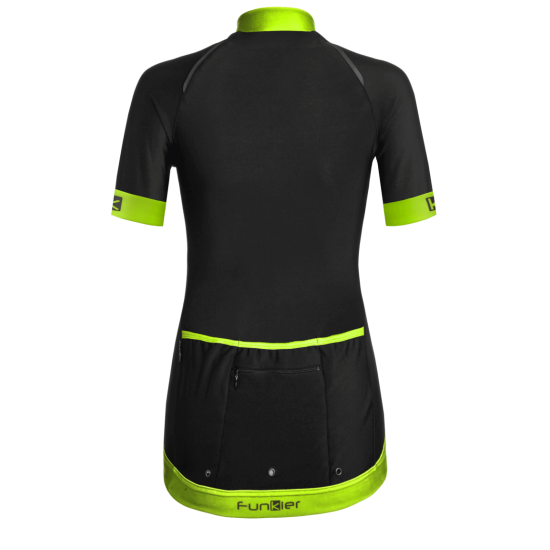 Tricou termic FUNKIER Bernalda Pro Aqua - Negru/Galben neon XL
