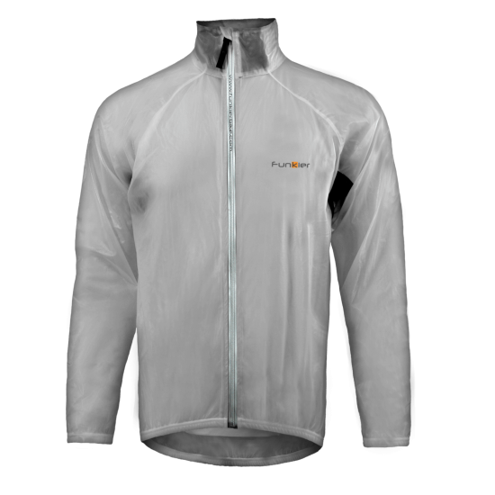 Jacheta ploaie FUNKIER Lecco Active Storm - Transparent XS