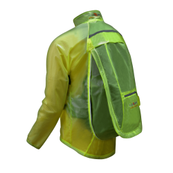 Jacheta FUNKIER Varallo Pro cu protectie pt rucsac - Galben transparent M Jacheta FUNKIER Varallo Pro cu protectie pt rucsac - Galben transparent M