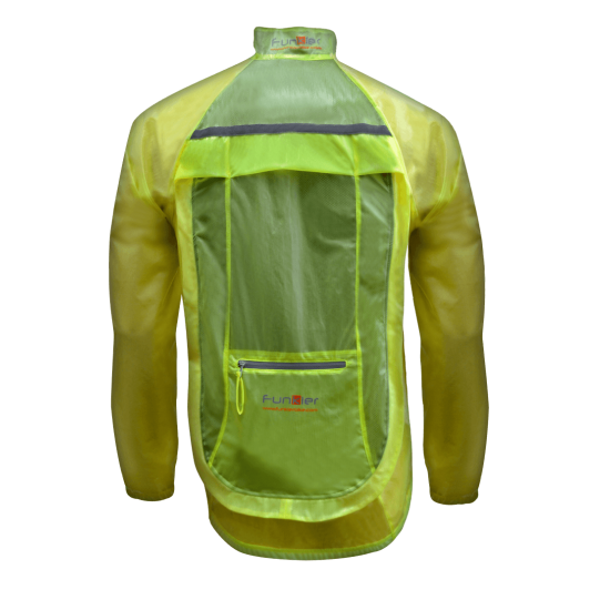 Jacheta FUNKIER Varallo Pro barbati cu protectie pt rucsac - Galben transparent M Jacheta FUNKIER Varallo Pro cu protectie pt rucsac - Galben transparent M