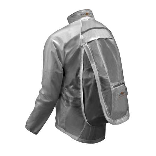 Jacheta FUNKIER Varallo Pro barbati cu protectie pt rucsac - Transparenta 2XL Jacheta FUNKIER Varallo Pro cu protectie pt rucsac - Transparenta 2XL