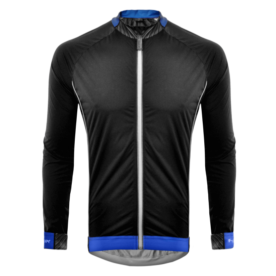 Jacheta FUNKIER Trieste Pro barbati impermeabila - Negru/Albastru S Jacheta impermeabila FUNKIER Trieste Pro - Negru/Albastru S