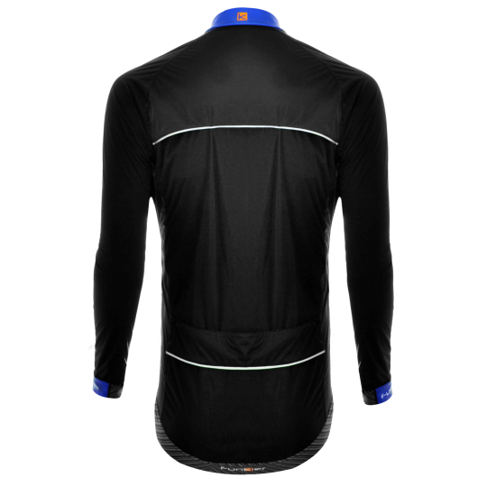 Jacheta FUNKIER Trieste Pro barbati impermeabila - Negru/Albastru M Jacheta impermeabila FUNKIER Trieste Pro - Negru/Albastru M